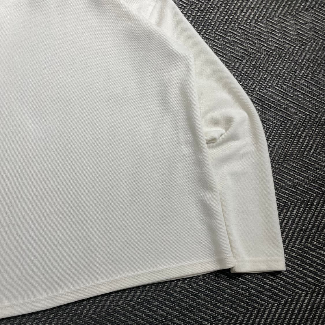 피앤콤마 빈티 머슬핏 미니멀 화이트 니트o 4586 상품이미지3