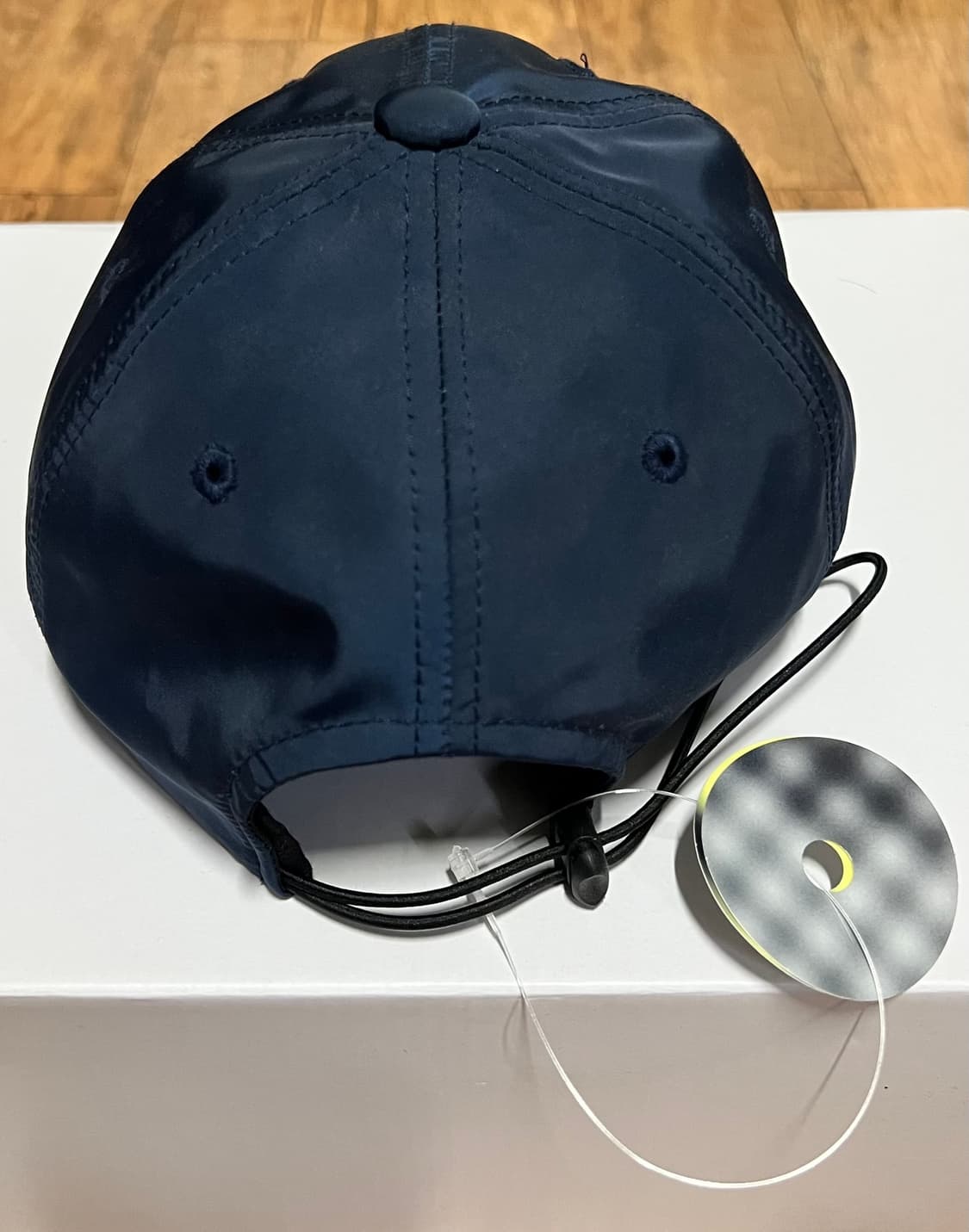 WOOR 네이비 나일론 볼캡 상품이미지3
