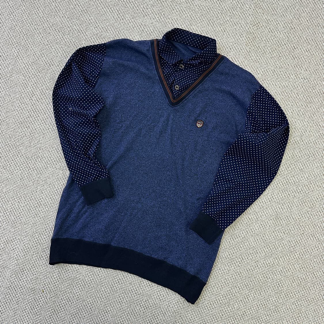 실측확인 남성 긴팔 니트 0427D  상품이미지1