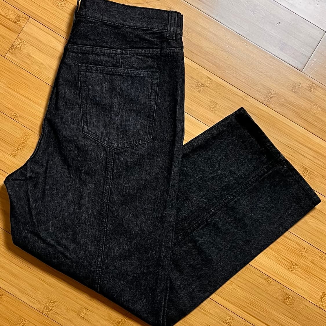 코스 릴렉스드 블랙진 데님팬츠 W28 상품이미지1