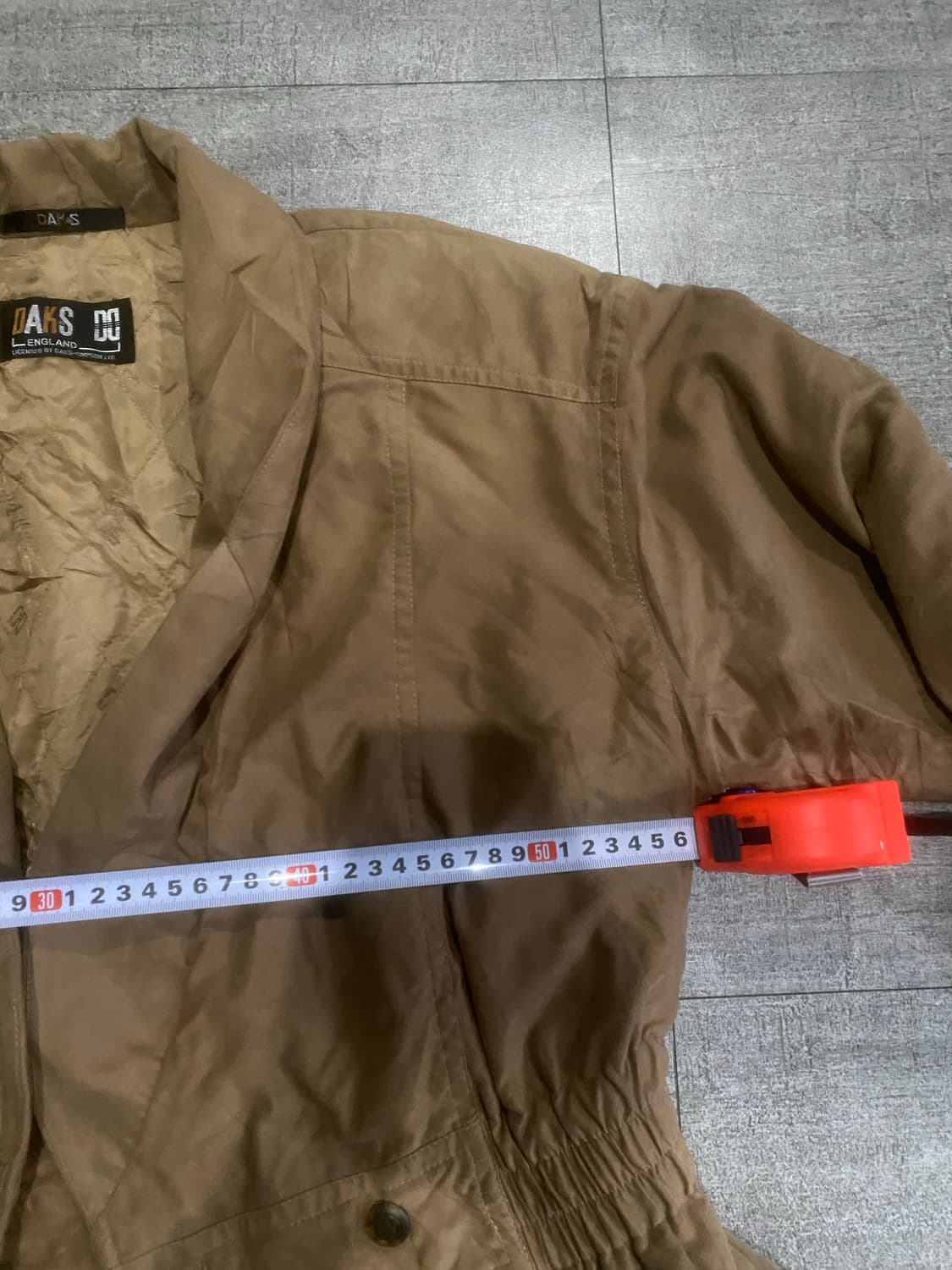 Daks 닥스 올드스쿨아메카지 복고풍 투버튼 나폴레옹 사파리자켓 상품이미지2