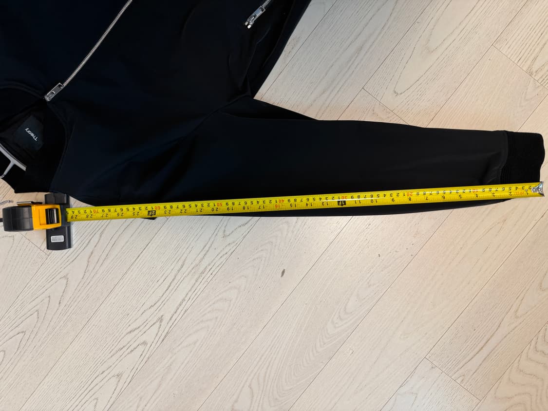 Theory 남자 봄버 집업 자켓 블랙 상품이미지5