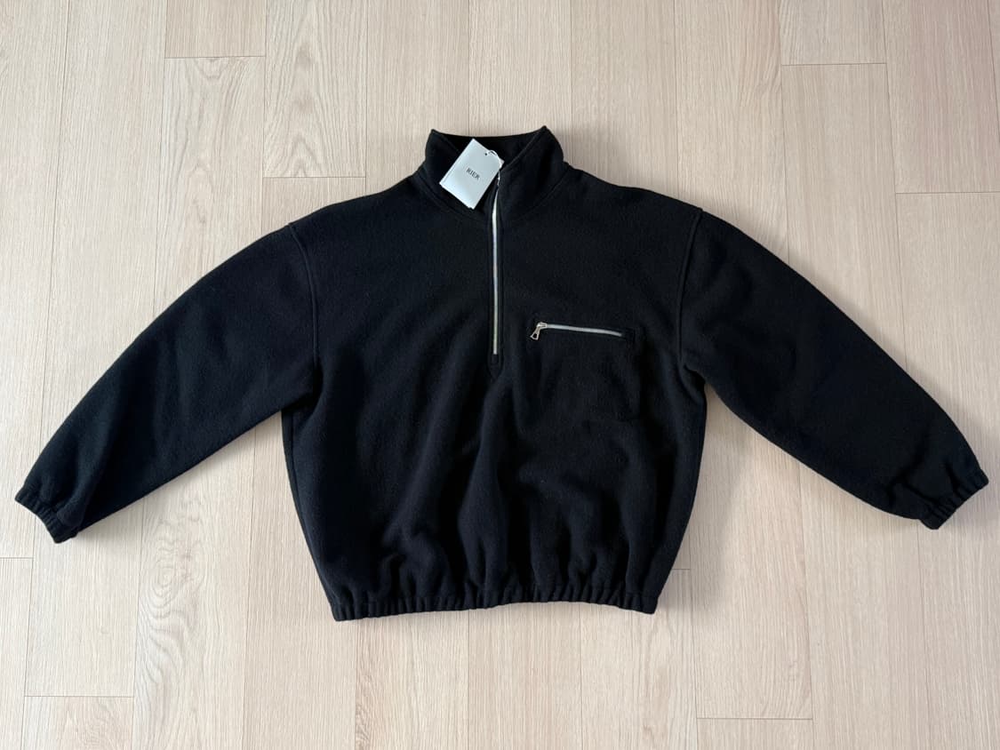 (L) RIER Fleece black 리에르 플리스 블랙 상품이미지1