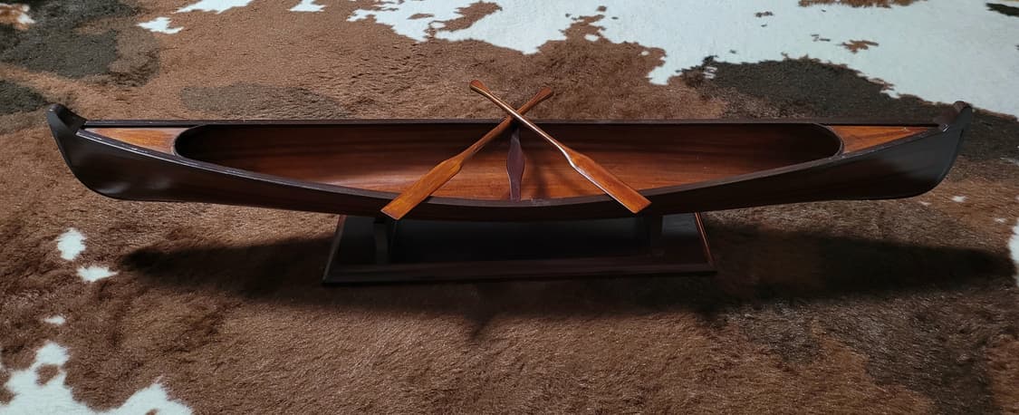 미국 오르비스 카누 나무 오브제(100*17*12) 상품이미지1