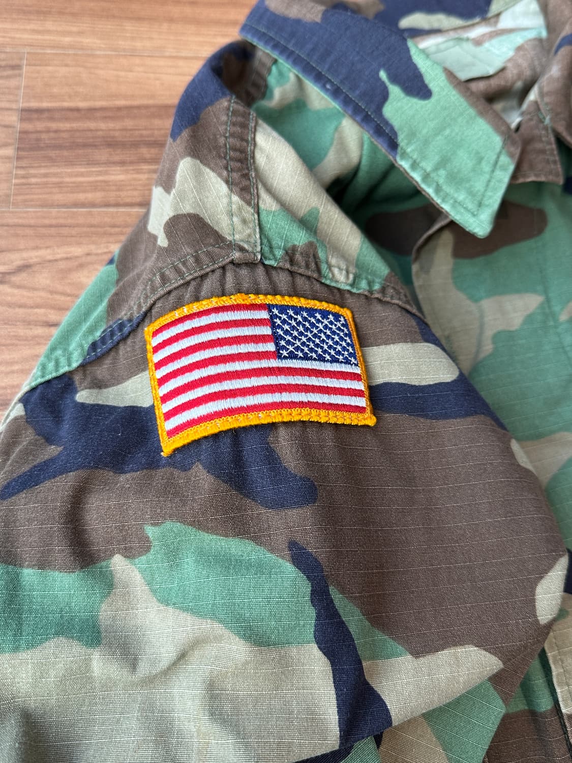 미군 우드랜드 BDU 자켓 M/R (100) 상품이미지5