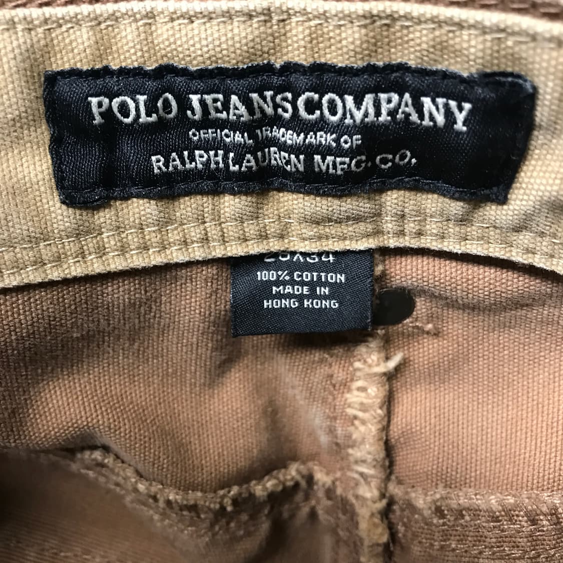 폴로 진스 베이지 팬츠 28/34 상품이미지6