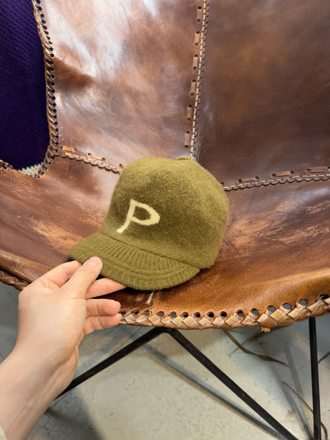 빔즈보이 울 캡 상품이미지2