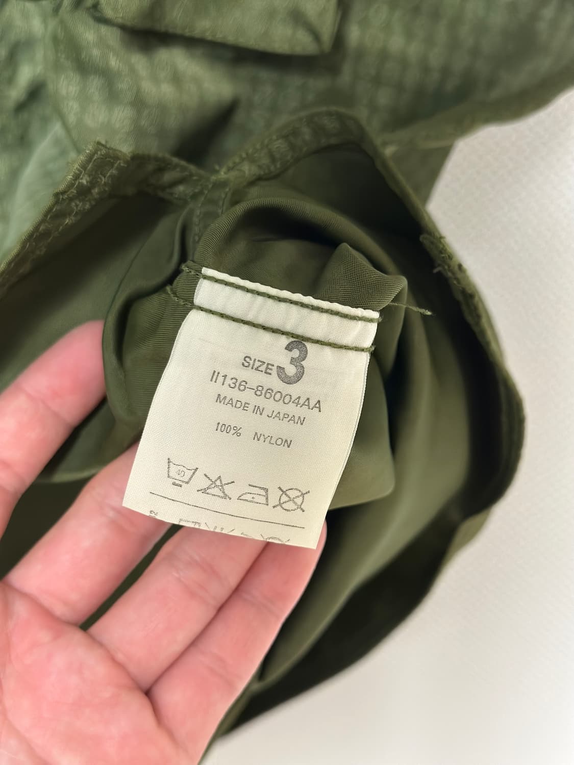 Japanese Vintage 나일론 워크 셔츠 상품이미지5