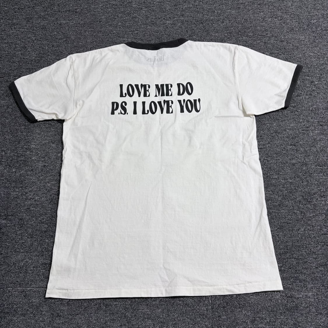 프릭스스토어 비틀즈 링거 포토 반팔티 상품이미지5