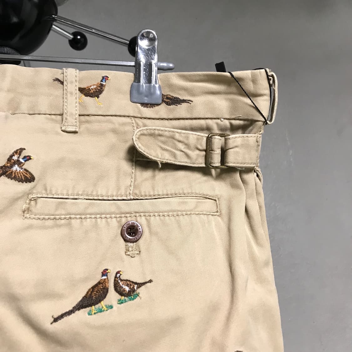 폴로 랄프로렌 멀티자수 치노 팬츠 베이지 32/32 상품이미지4