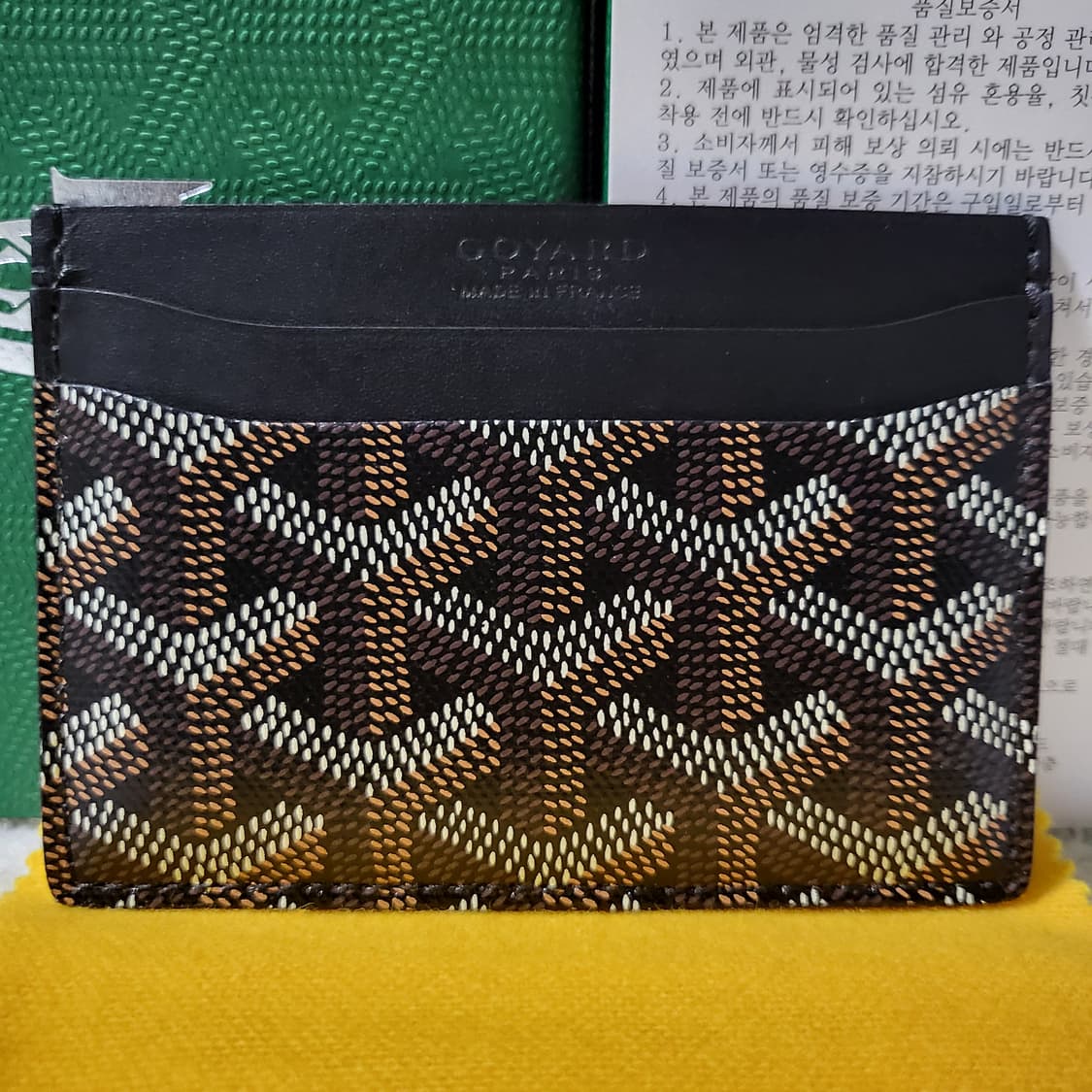 [새상품급/풀구성] 고야드 생쉴피스 카드홀더 카드지갑  상품이미지1