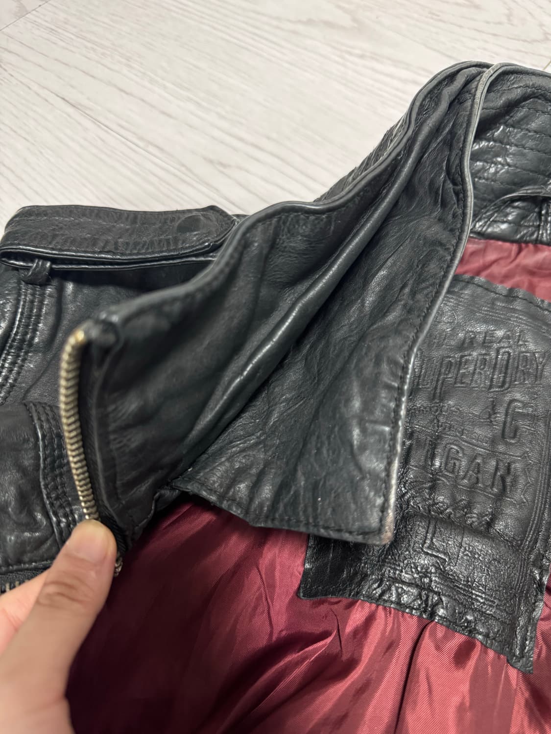 라이더 자켓 가죽자켓 상품이미지5