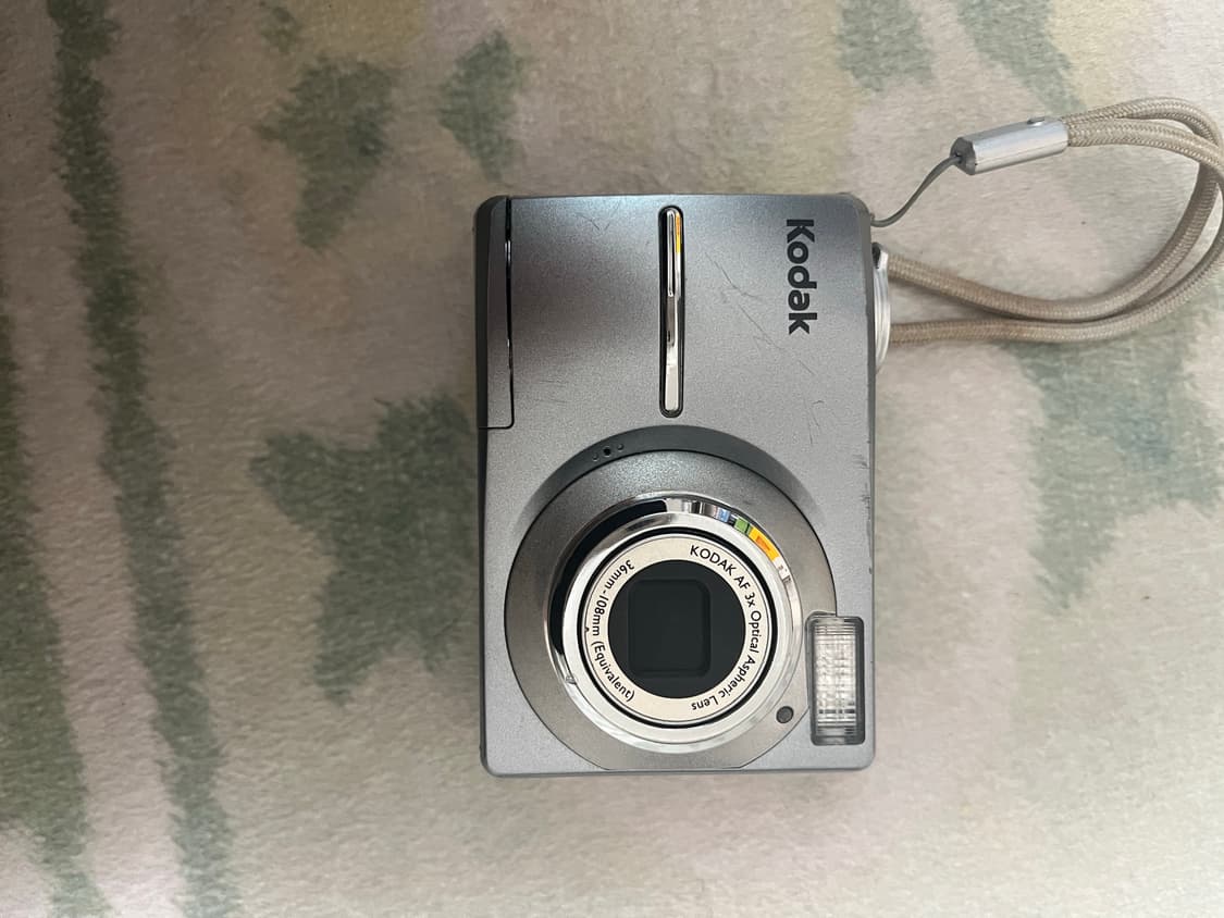 코닥 c813 실버 빈티지 카메라 디카 상품이미지6