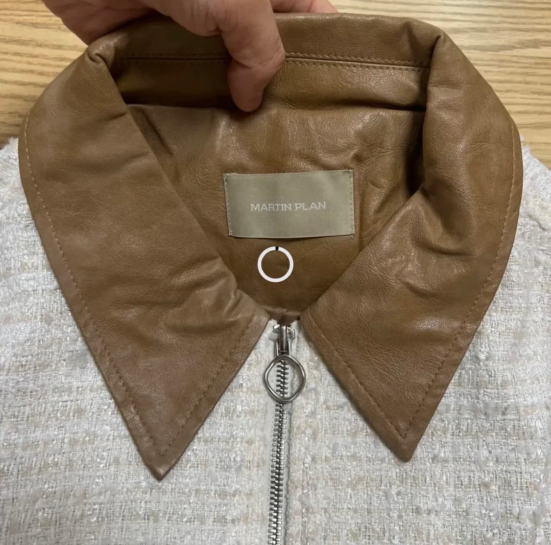 [MARTIN PLAN] 마틴플랜 투웨이 트위드 봄버자켓 상품이미지2