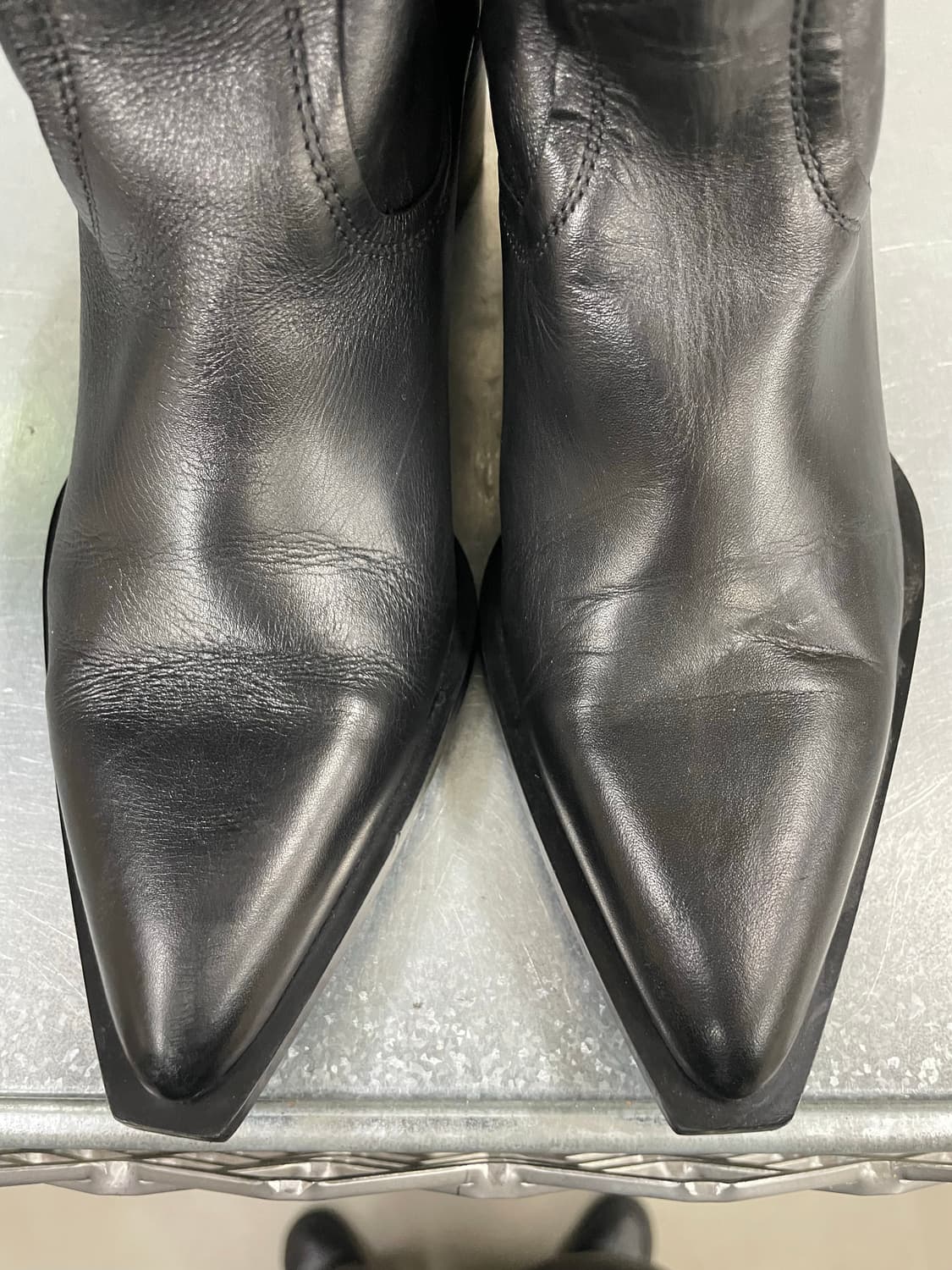 자라 블랙 웨스턴 롱부츠 36 (gr-4267) 상품이미지6