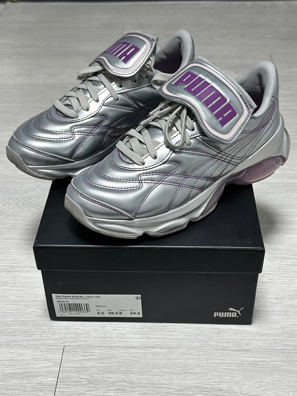 푸마 두아리파 셀돔킹 실버 핑크 245 상품이미지2