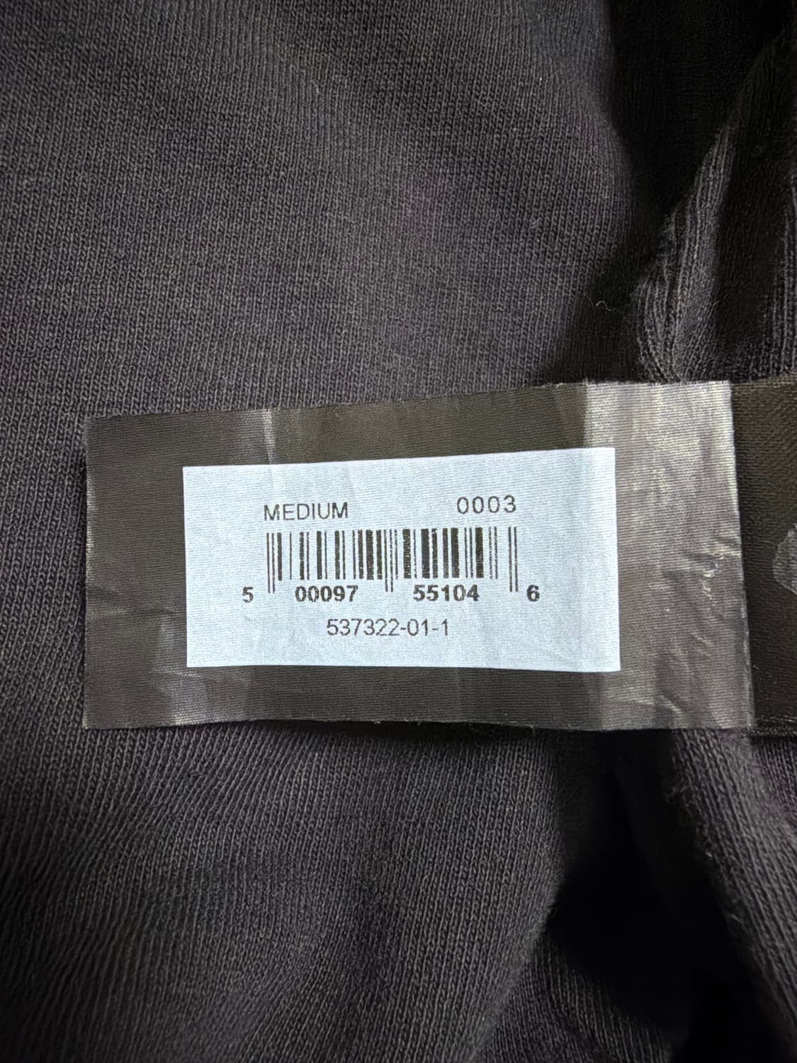 이지 YZY 집업 후드 블랙 상품이미지5