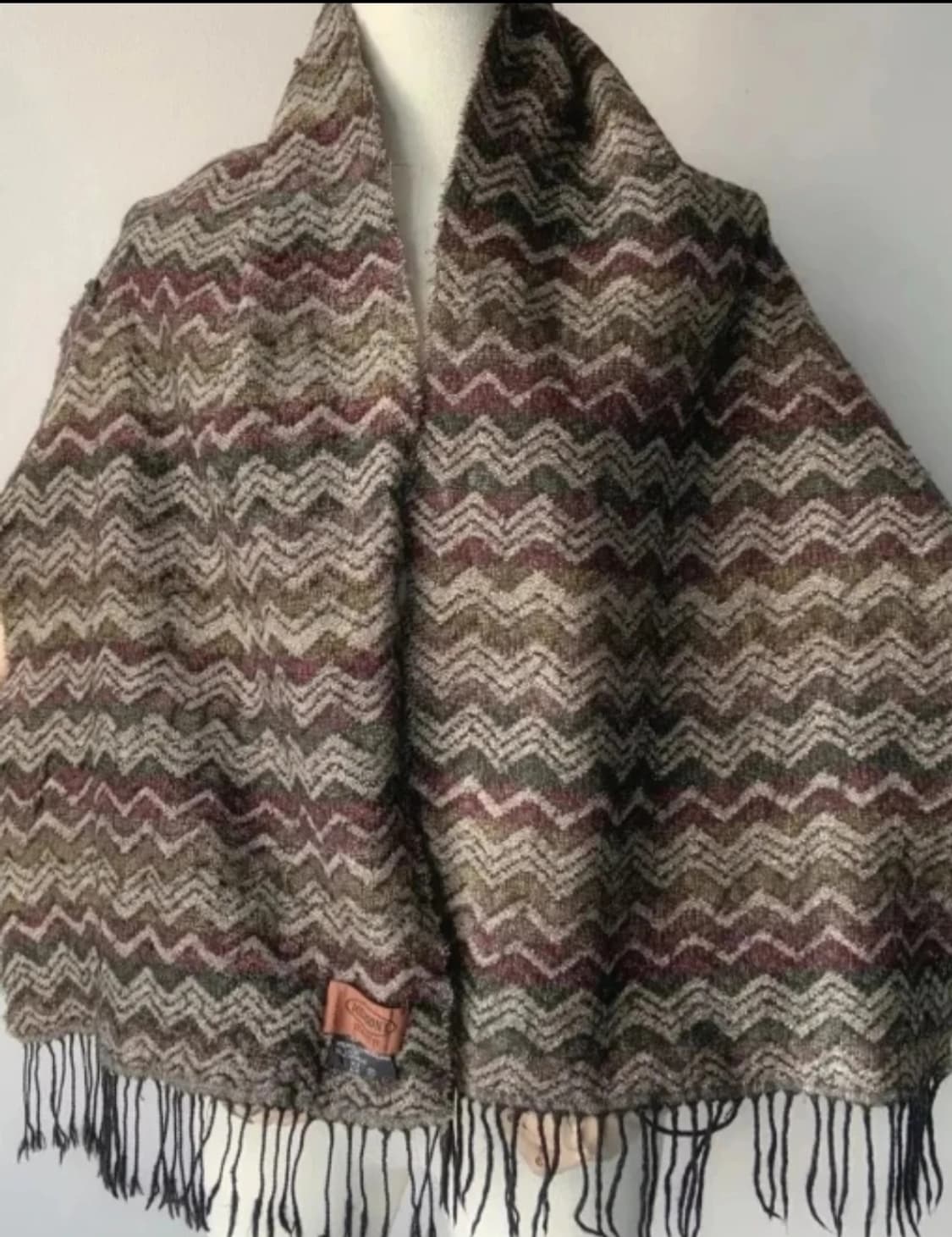 (정품명품)고급머플러3종 미쏘니 실크 스카프(남녀공용) 상품이미지8