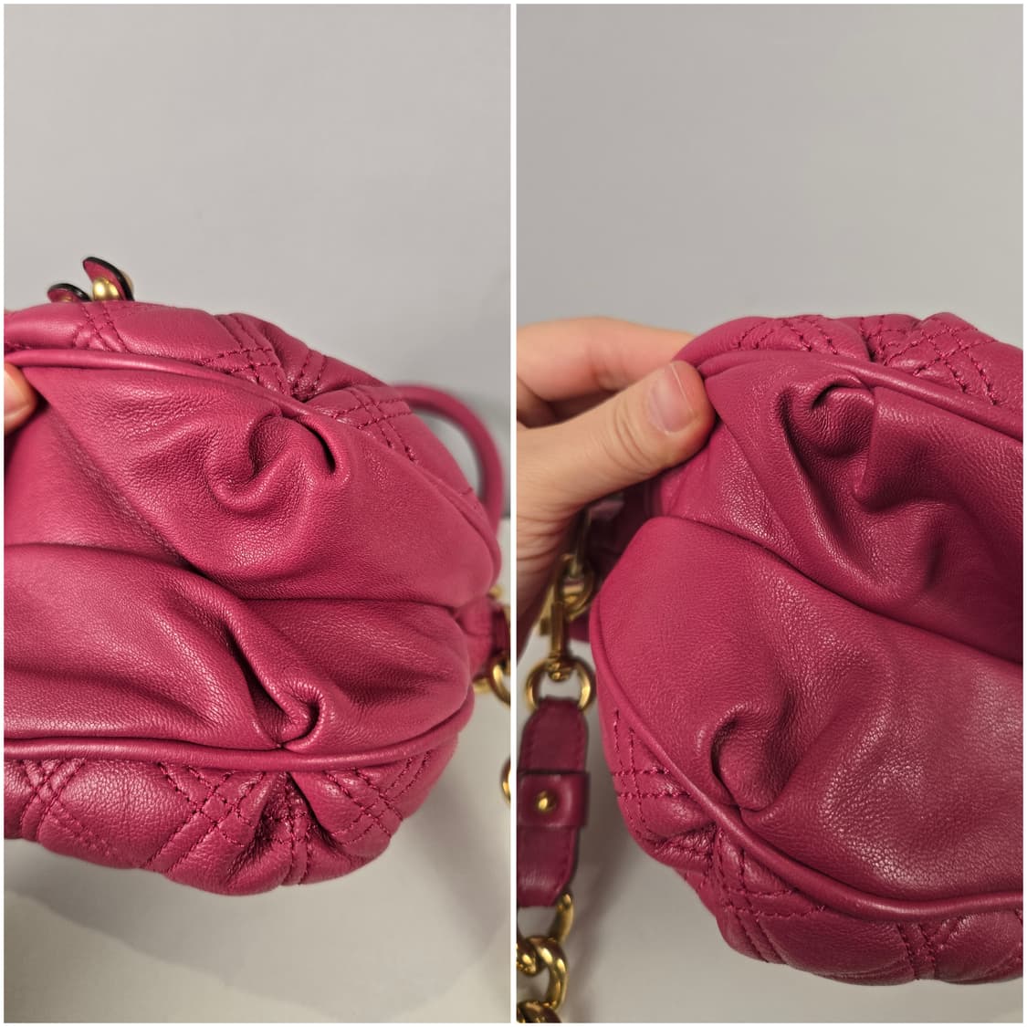 마크제이콥스 세실리아백 가방 정품 램스킨 퀼팅 체인 백 세실리아 상품이미지8