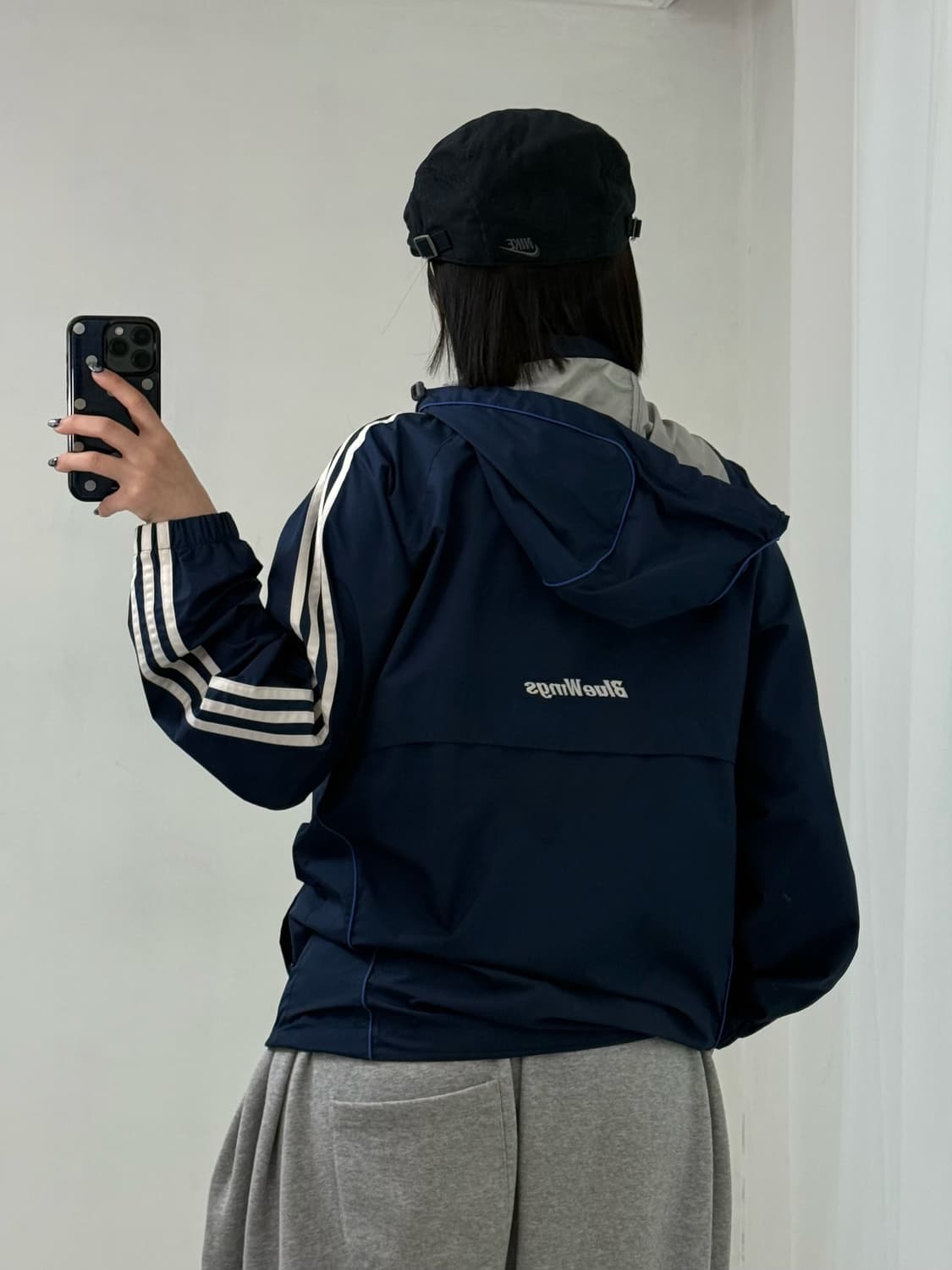 아디다스 수원 삼성 블루윙즈 바람막이 상품이미지4