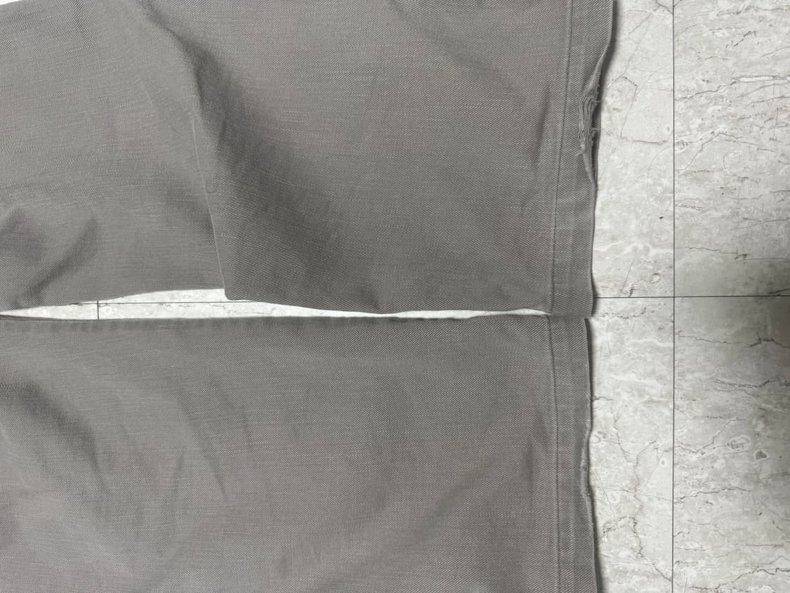 꼼데가르송 옴므 그레이 데님 팬츠 L사이즈 상품이미지3