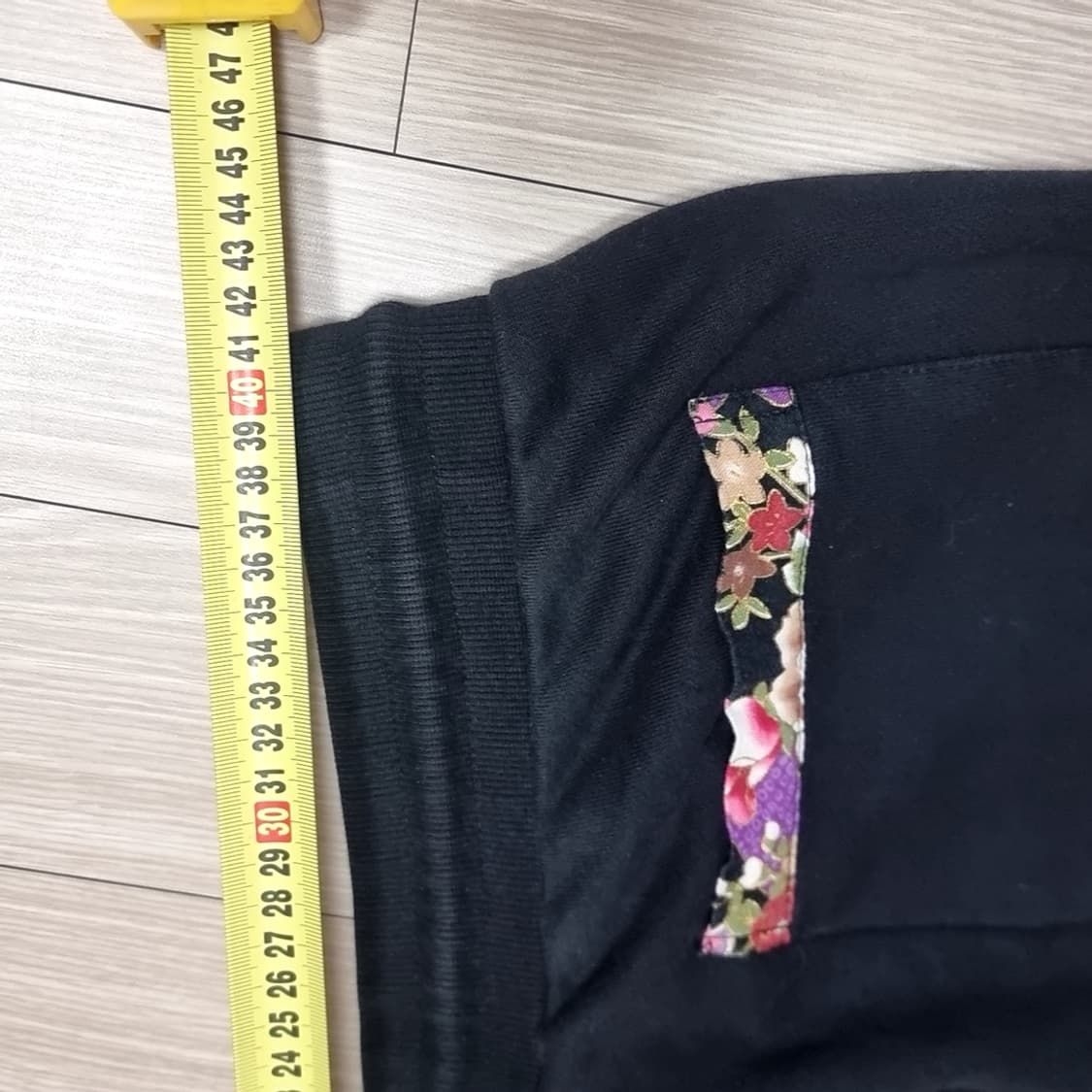 드레곤나가 일본빈티지 블랙 용 자수 조거팬츠 트레이닝(실측) 상품이미지6