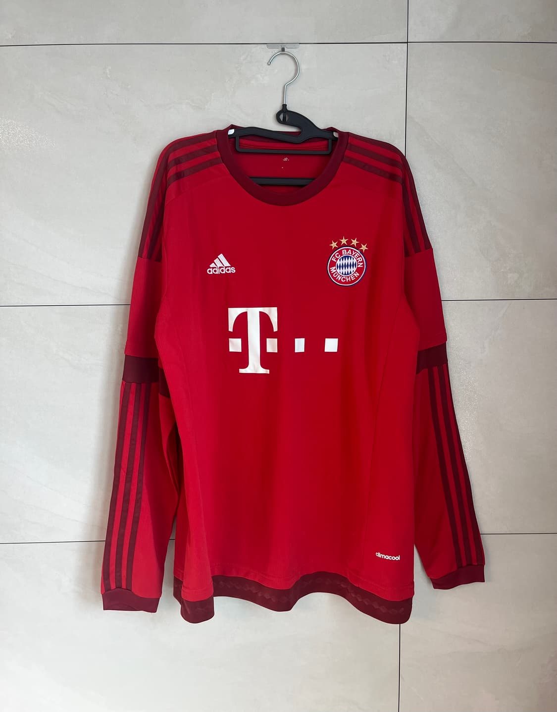 아디다스 뮌헨 15-16 제롬 보아텡 긴팔 져지 유니폼 [XL]  상품이미지2