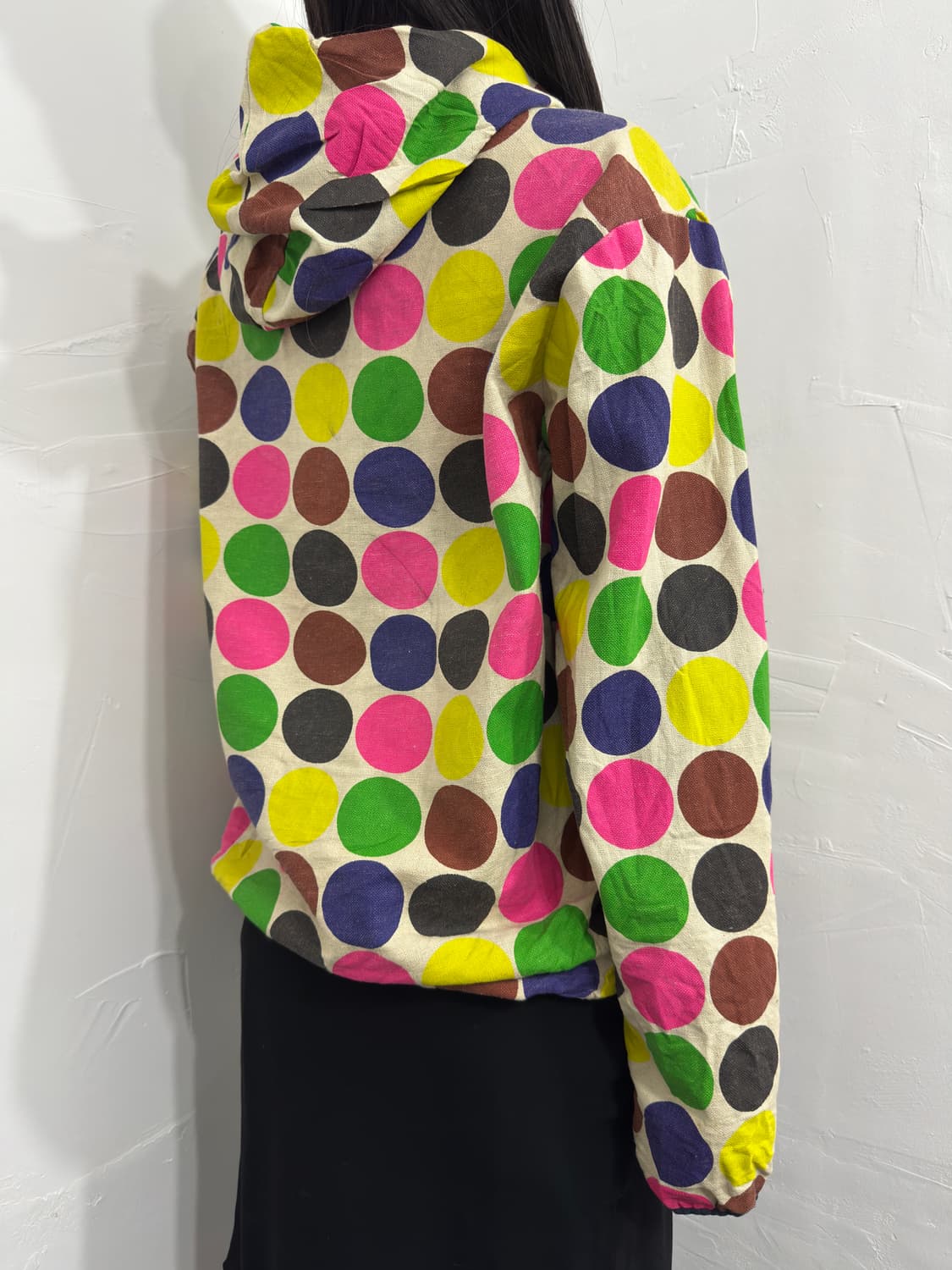 go slow caravan dot hood jacket 상품이미지4