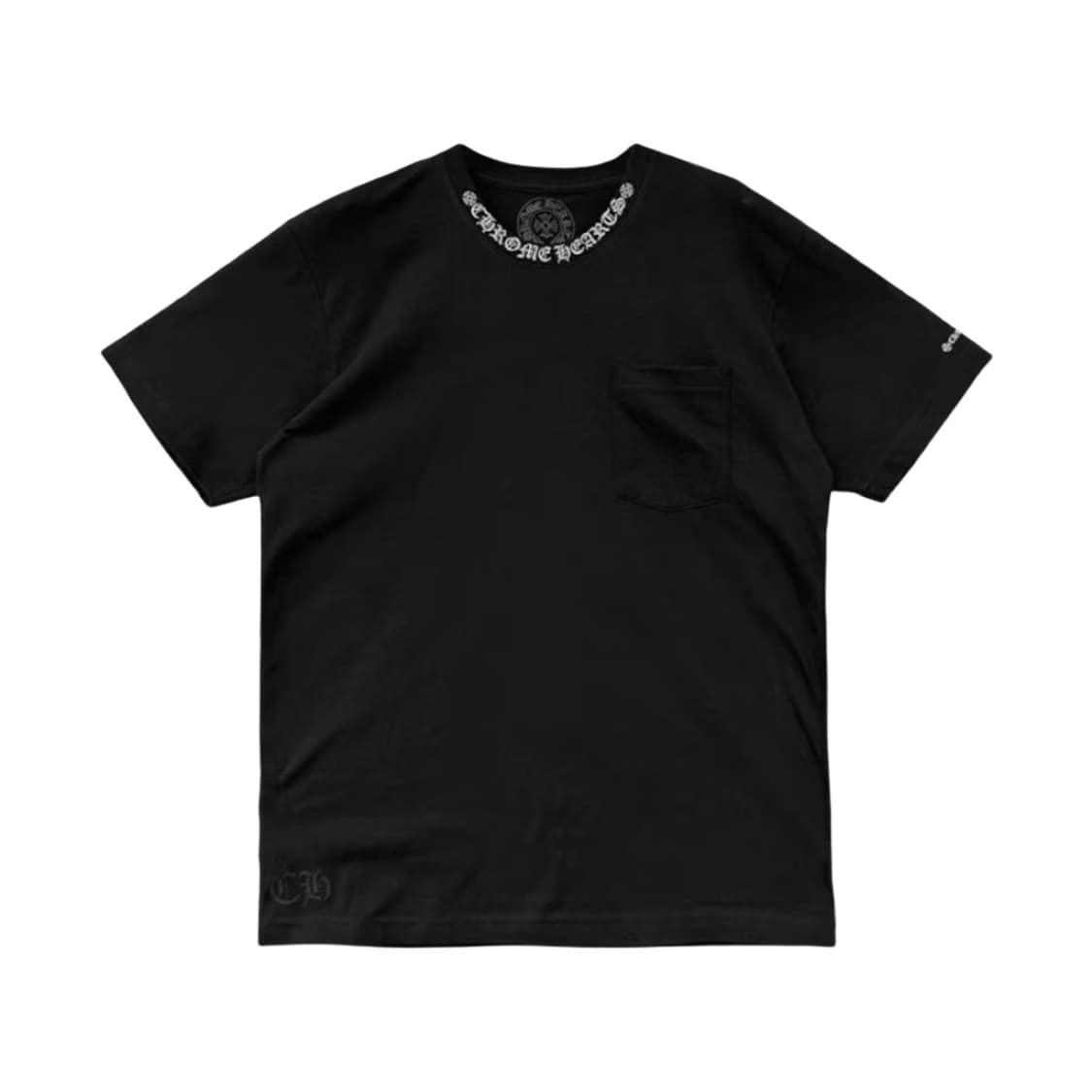 크롬하츠 숏슬리브 포켓 크루 블랙 XL 상품이미지1