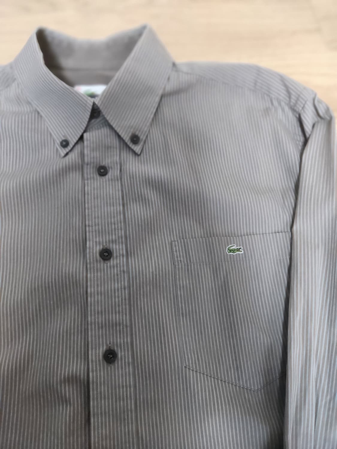라코스테 남성 스트라이프 셔츠 상품이미지4