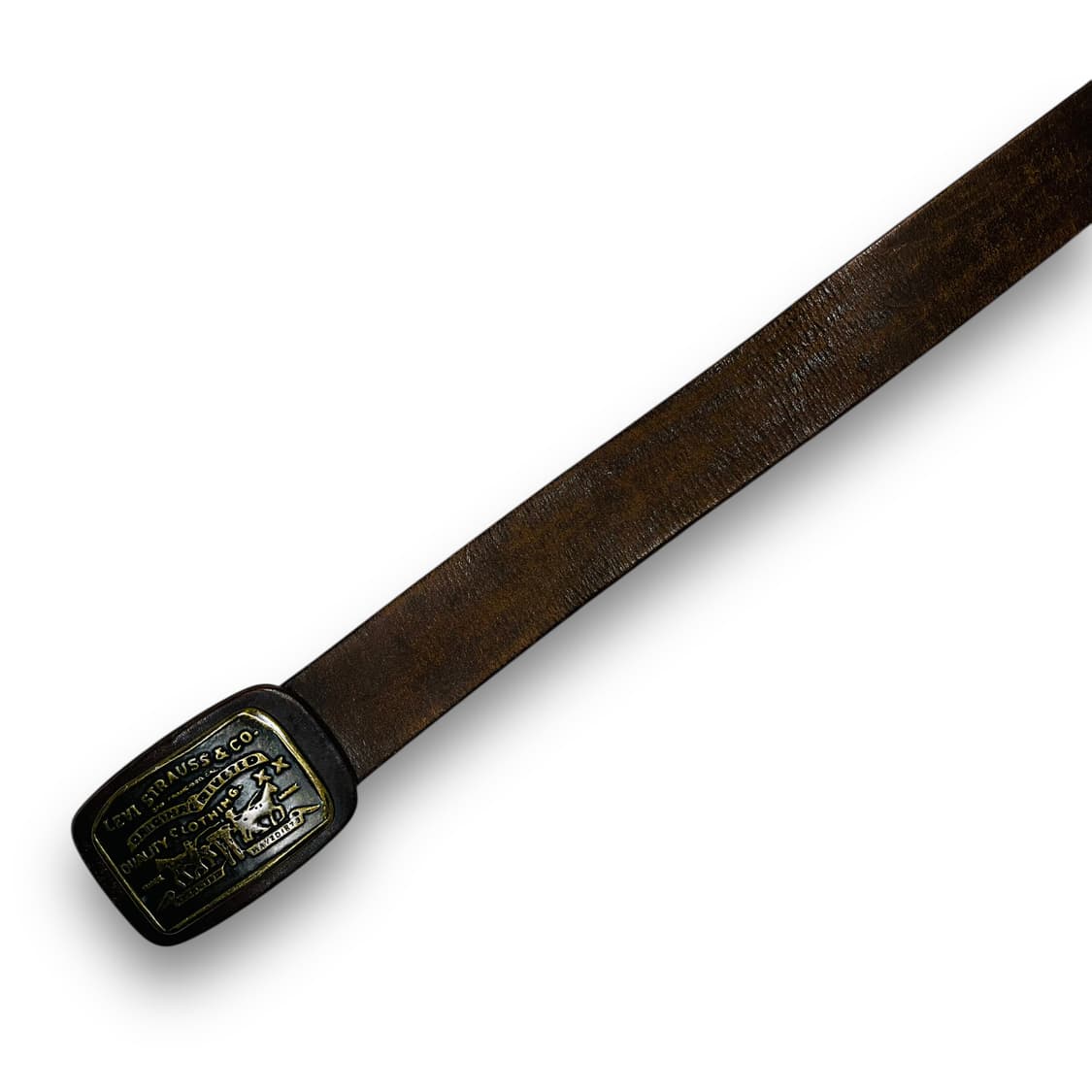 리바이스 웨스턴 빅 버클 빈티지 가죽 벨트 상품이미지4