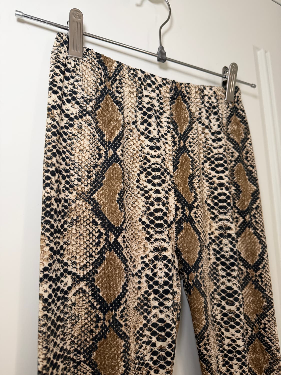 일본빈티지 스테이크스킨 레이어드 레깅스  상품이미지4