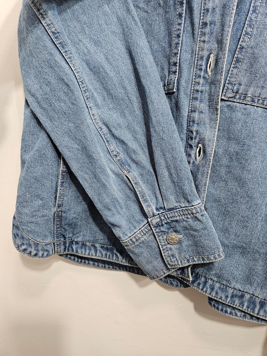 브리엘(BREAL) 데님 셔츠 자켓  상품이미지5