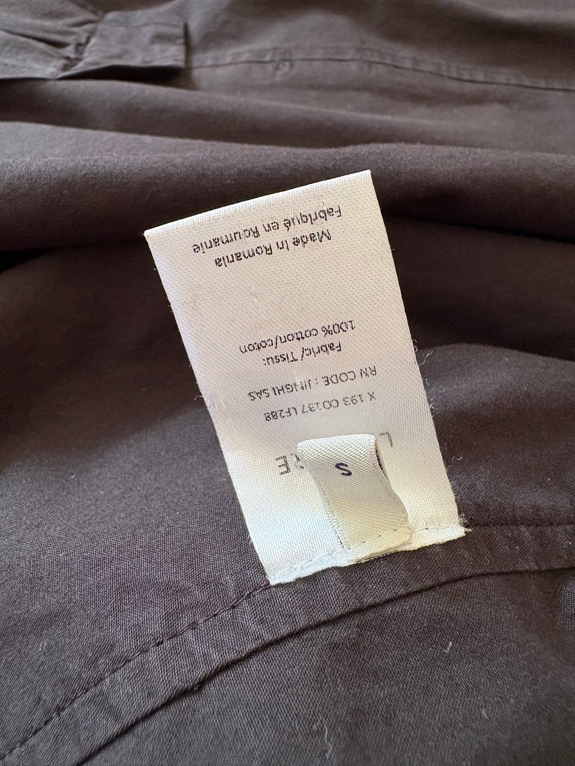 르메르 다잉 코트 s 상품이미지7