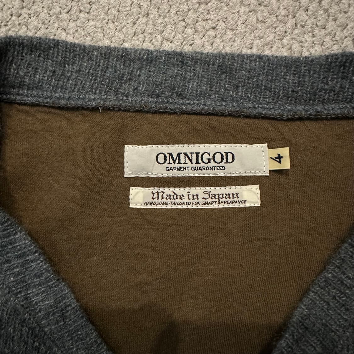 옴니갓 OMNIGOD 가디건 상품이미지3