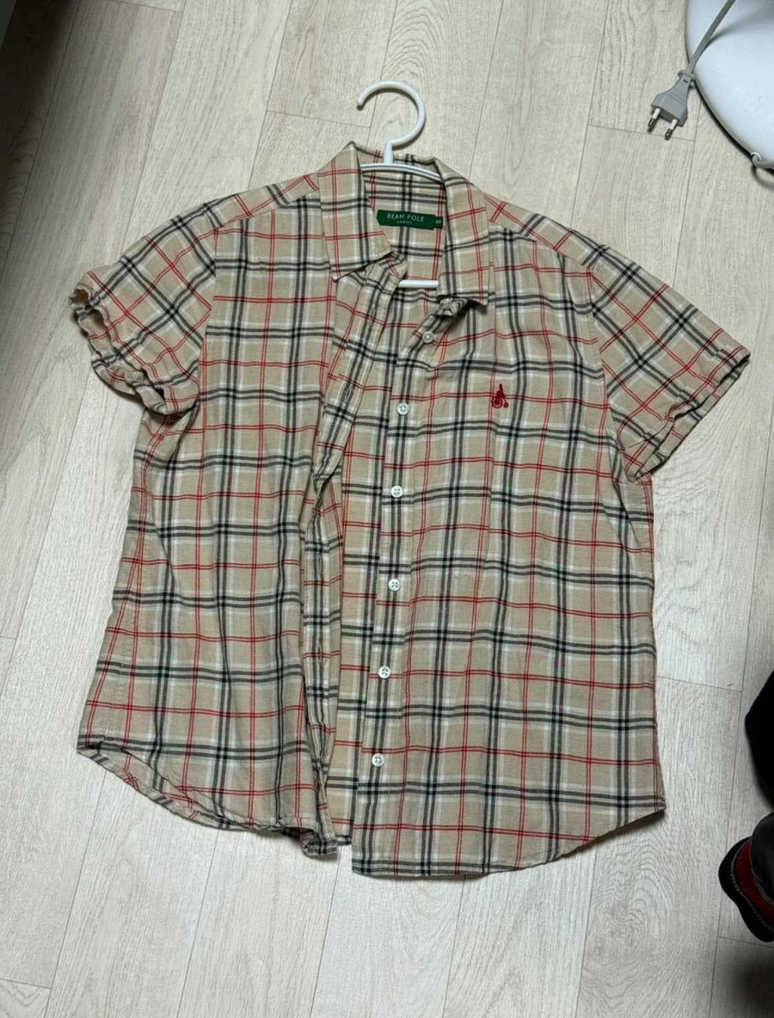 빈폴레이디 빈티지 체크 셔츠 95 상품이미지1