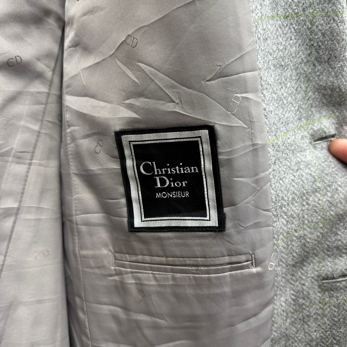 크리스찬 디올 투버튼 블레이저 자켓 (L)   상품이미지6