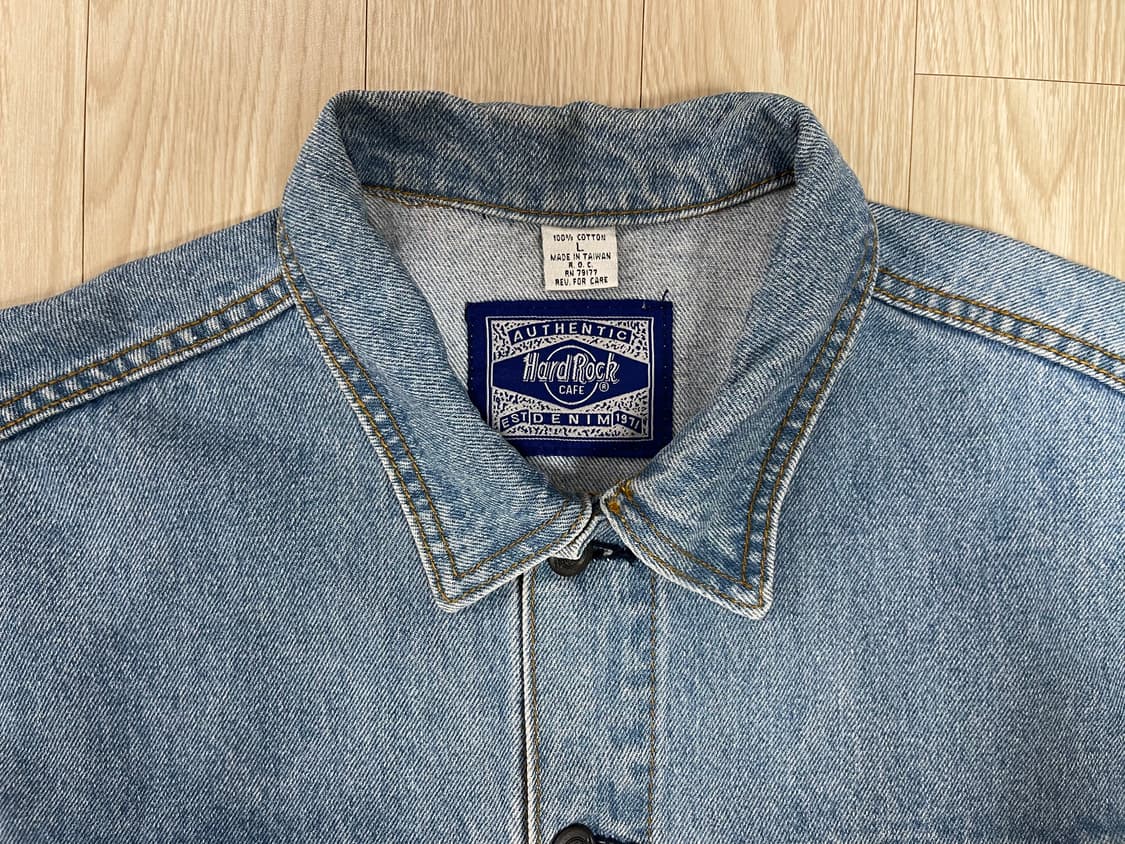 하드락카페 런던 90s 데님 자켓 Hard Rock Cafe LONDON 상품이미지3