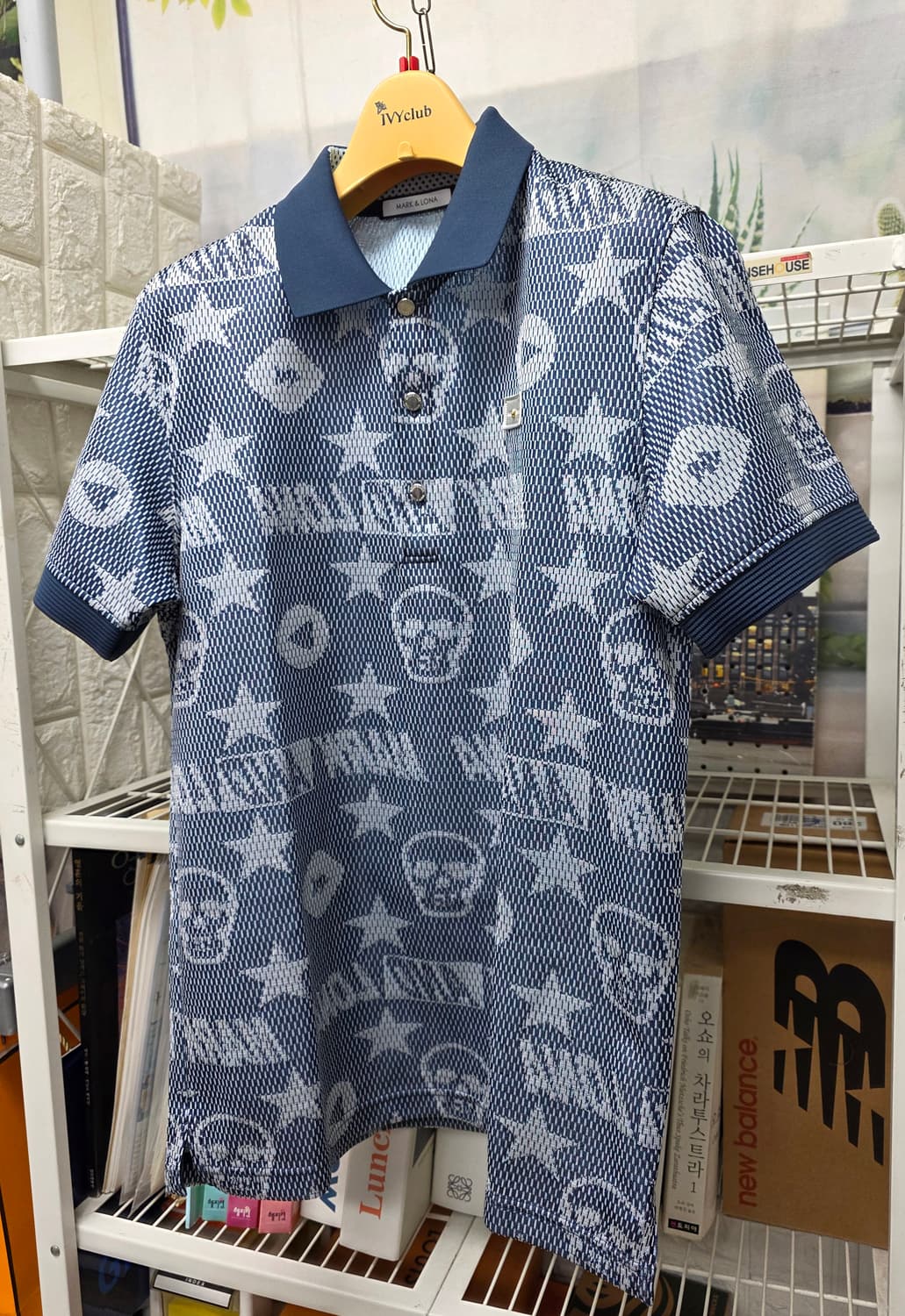 마크앤로나 남성 골프반팔티 100 메쉬 여름골프 폴로셔츠 MM84 상품이미지2