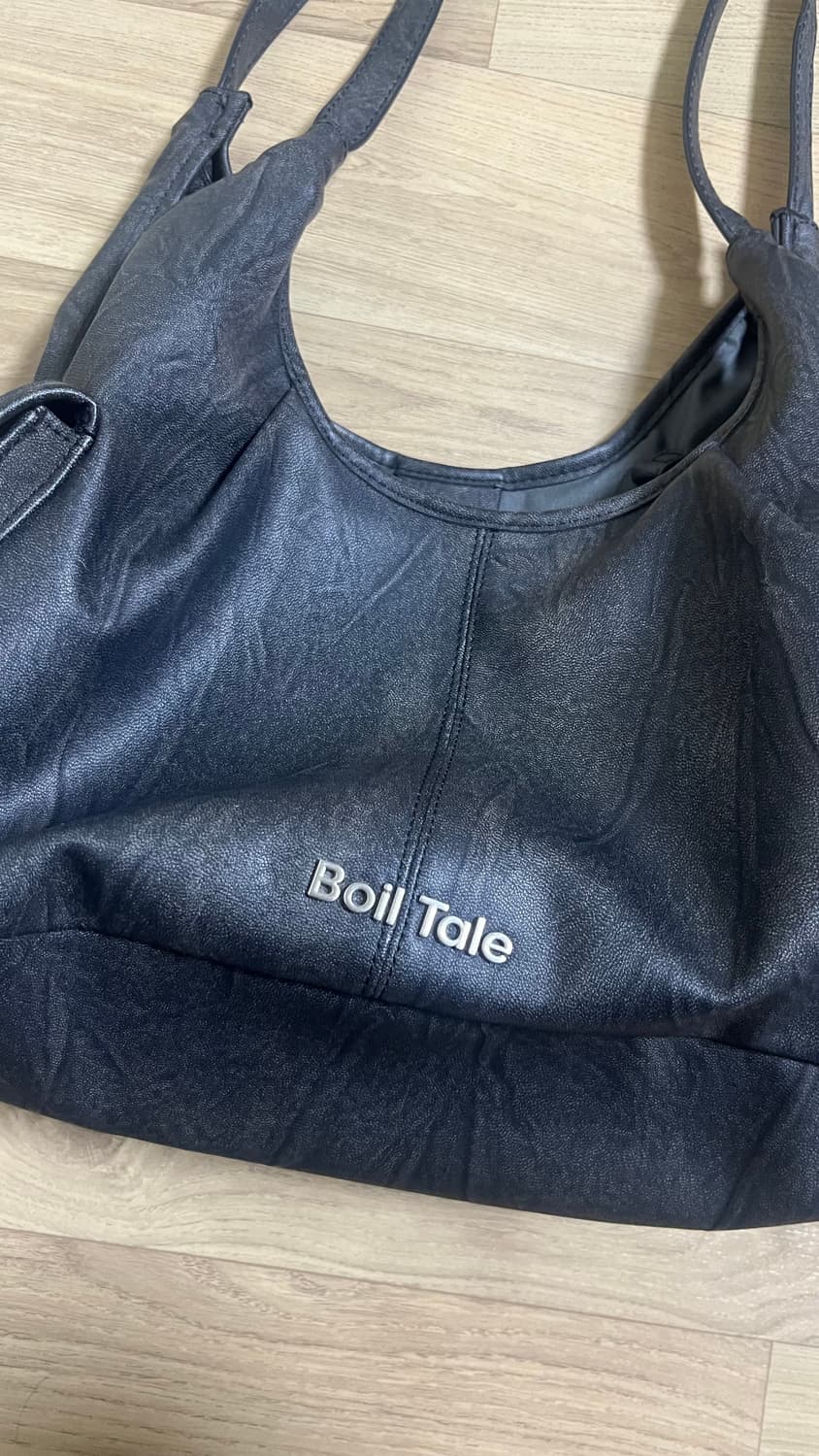 boiltale 보일테일 메간백 워시드 블랙 상품이미지3