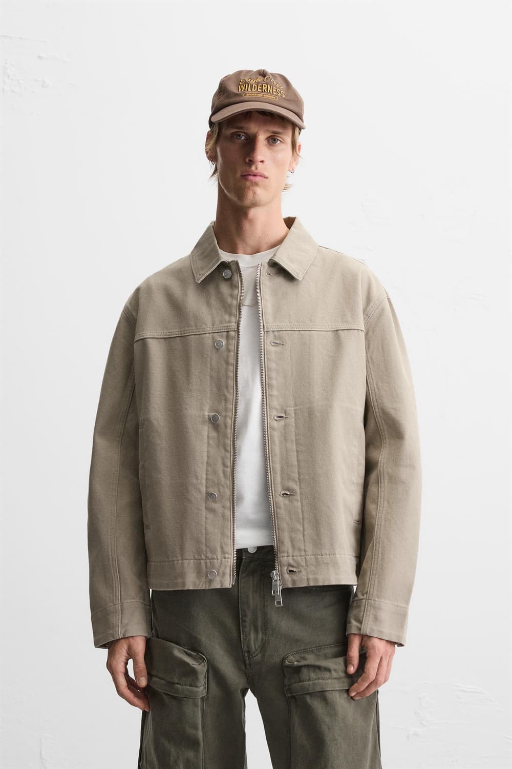 자라 워시드 자켓 s zara washed jacket s 상품이미지1