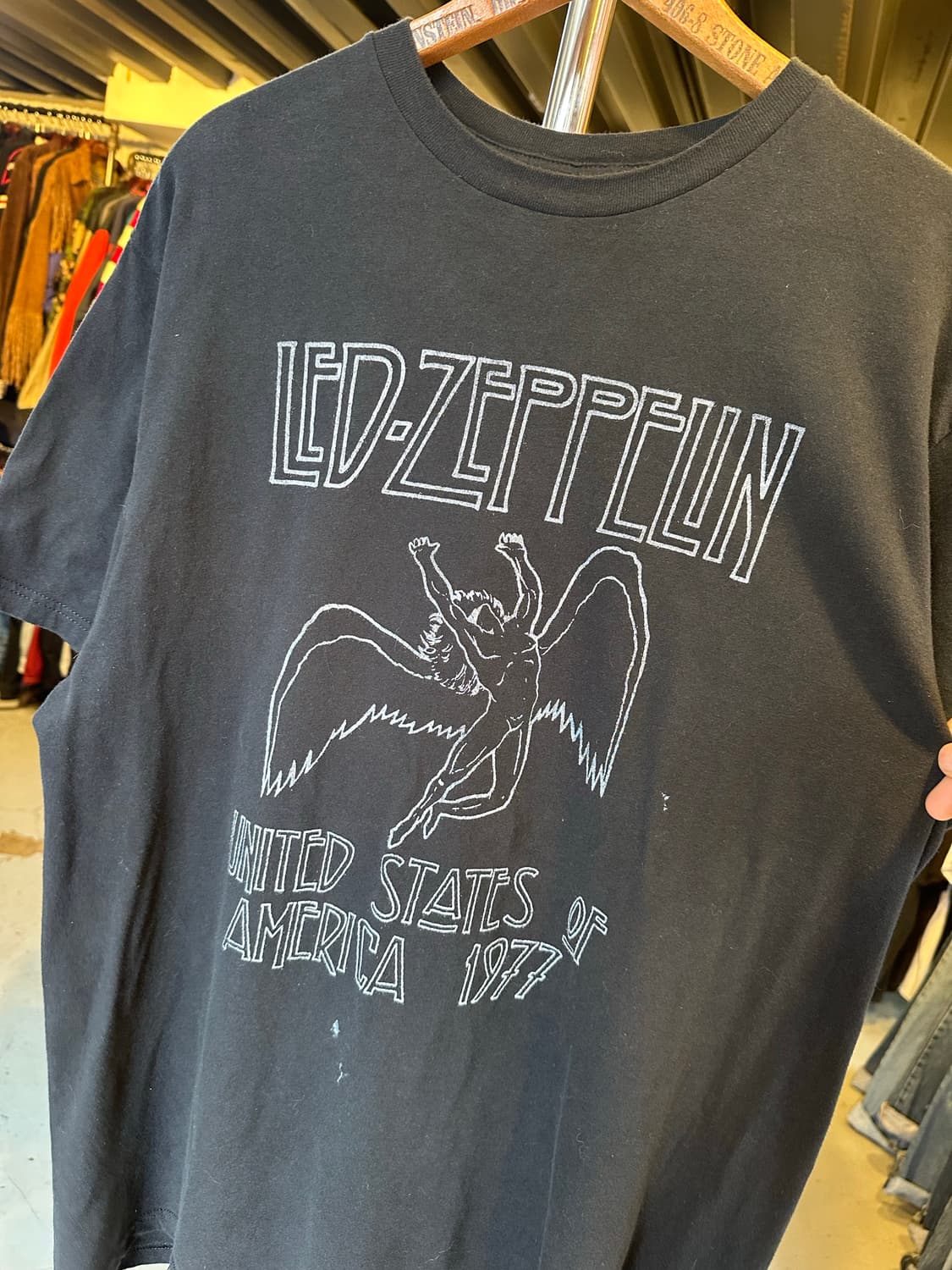 레드 제플린 락밴드 프린팅 티셔츠 상품이미지3