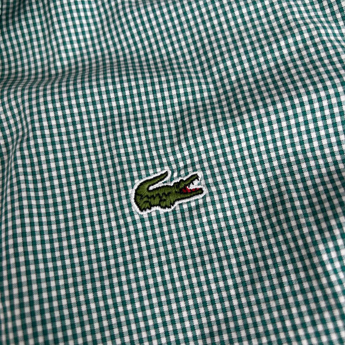 라코스테 긴팔 그린 셔츠 상품이미지3