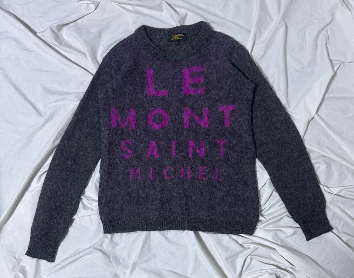 Le mont saint michel 알파카 블렌드 니트 상품이미지1