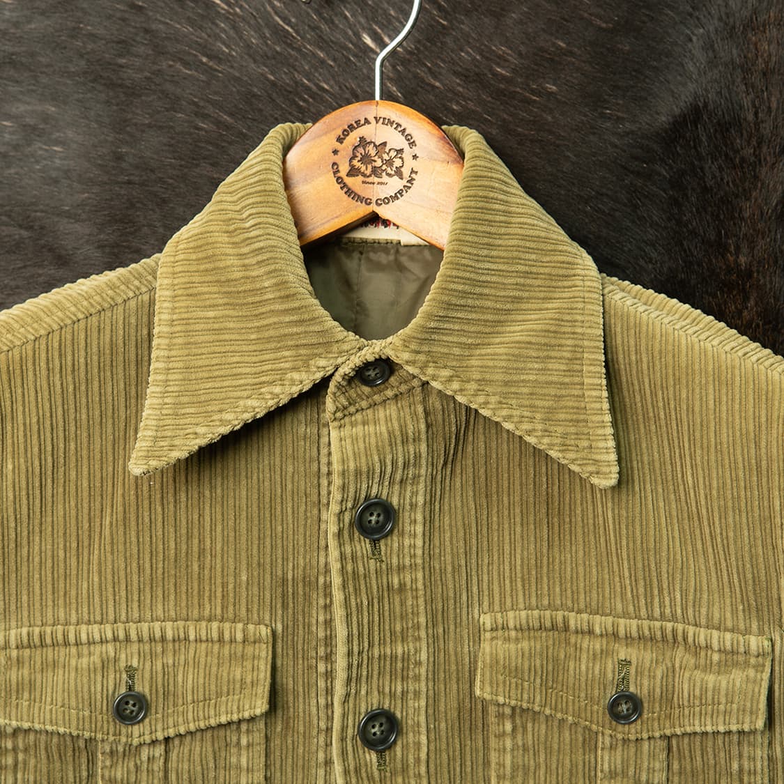 [90] 70s Mcgregor 맥그리거 코듀로이 사파리 자켓  상품이미지2