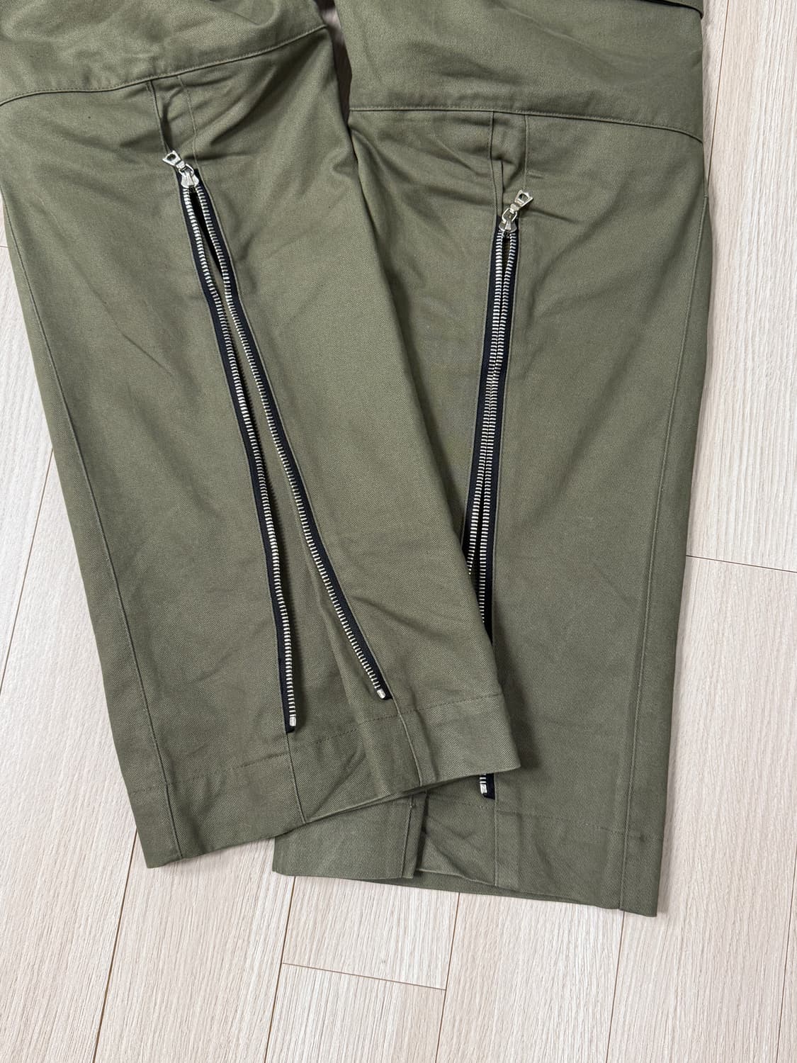 cmmawear 커마웨어 백지퍼 카고팬츠 L 상품이미지6