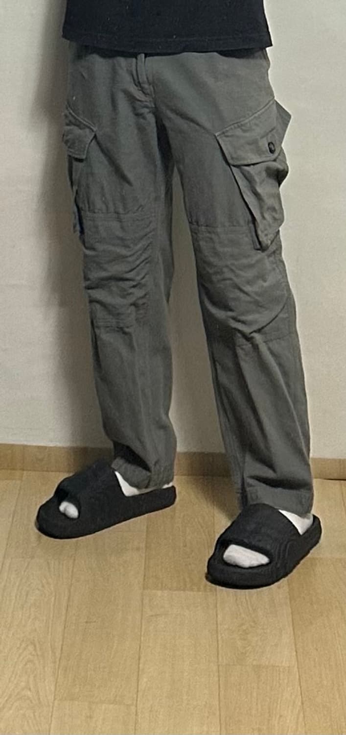 프리즘웍스 백사틴 로얄 네이비 컴뱃 팬츠 상품이미지5