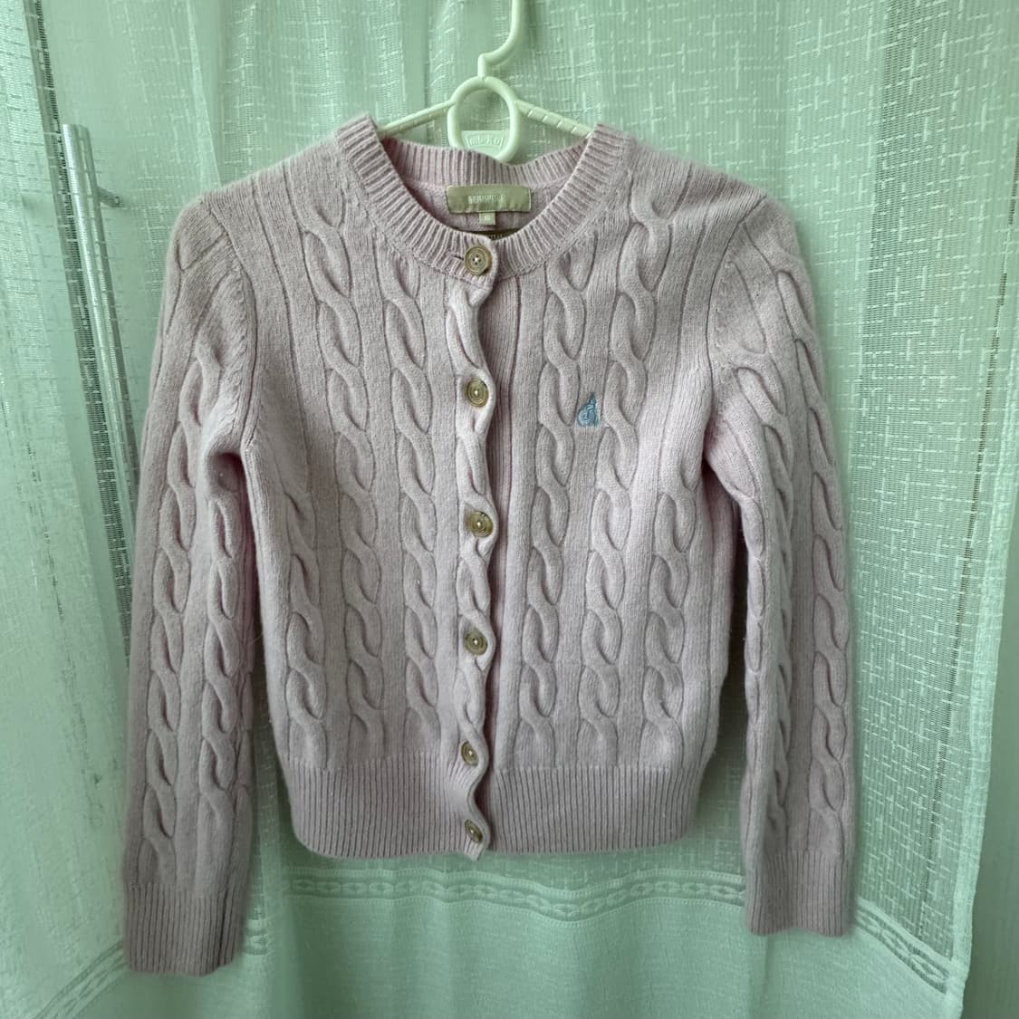 빈폴 연핑크 가디건 XS 상품이미지1