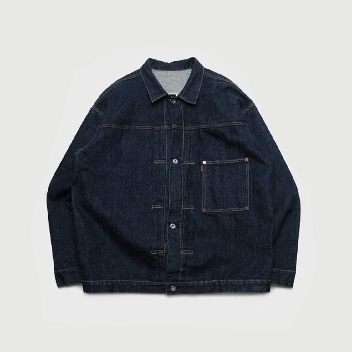 wash heavy kibata shuttle "1st" denim jk 상품이미지1