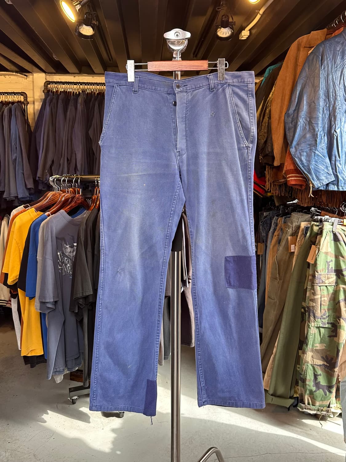 프렌치워크웨어 패치워크 프렌치 워크팬츠 상품이미지1